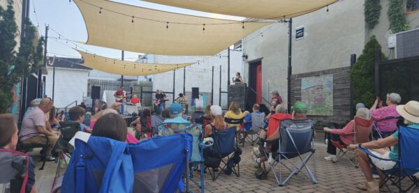 Concert Event Attendees watching the show