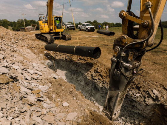 Nicholasville Installing Major Water Line to Support Growth